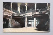 Vintage Postcard Rochester New York - Interior of Monroe County Court House picture