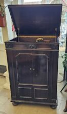 Victrola Electric Talking Machine Credenza X 1085 Brass Reproducer PICK UP ONLY picture