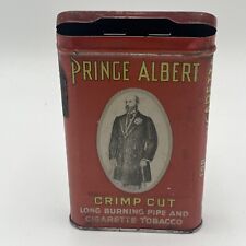 Vintage Prince Albert Crimp Cut Long Burning Pipe Cigarette Tobacco Tin Empty picture