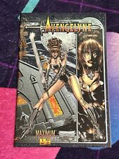 AVENGELYNE #1 CHROMIUM w/POSTER OF CATHY CHRISTIAN LIEFELD 1ST APP NM 1995 picture