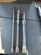 Sears CRAFTSMAN USA Ratchet extensions 1/4” 3/8” & 1/2” (8) Total H Series Match picture