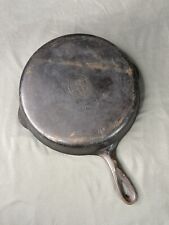 GRISWOLD NO 9 CAST IRON SKILLET SMALL BLOCK LOGO #710C *READ picture