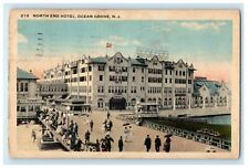 1921 The View Of North End Hotel Ocean Grove New Jersey NJ Vintage Postcard picture