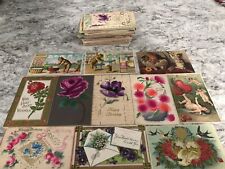 Vintage Post Cards (1908-1920) some used, some new (114 total) picture