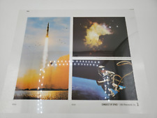 Vintage NASA 1969 Conquest of Space Visual Studies Official Presentation Slides picture