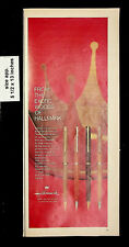 1972 Hallmark Pen Gift Set Walnut Tulipwood Rosewood Vintage Print Ad 22162 picture