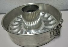 Kaiser Spring Form Cake Mold w/Flat Pan Vintage 3 pc 9 1/2 inch West Germany picture