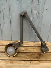 A Great Quality Art Deco 1960's Memlite Industrial Workshop Angle Poise Lamp picture