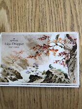 Vtg Hallmark Line-Dropper Post Cards 10 Unused Japanese Asian Nature Floral picture