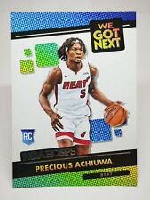 2020-21 Panini Hoops N19 Card NBA RC We Got Next #20 Precious Achiuwa Miami Heat picture