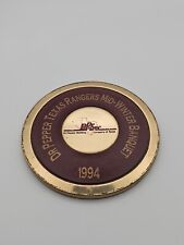 Vintage Rare 1994 Texas Rangers Banquet Coaster Dr Pepper Bottling Company picture