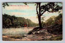 Delaware Water Gap PA-Pennsylvania, Lake Lenape, Antique, Vintage Postcard picture