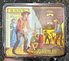 The Rifleman Lunchbox Vintage 1960 North Fork Western Chuck Conners picture