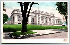 Washington DC~Washington Public Library~c1905 Detroit Publishing Postcard picture