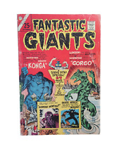 Fantastic Giants # 24 - Special Steve Ditko issue, Origin Konga VG- RAW VINTAGE picture