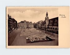 Postcard Markt Leipzig Germany picture