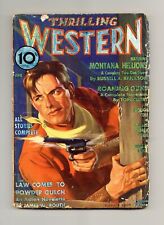 Thrilling Western Pulp Jun 1936 Vol. 9 #3 GD picture