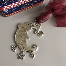 Brighton Holiday Dreams Moon Ornament RETIRED With Metal Christmas Box picture