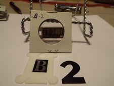 Vintage Disabled Veterans Mini License Plate Key Chain Ring Tag. California picture