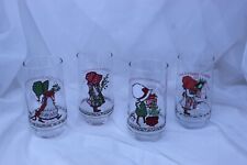 glassware vintage Holly Hobbie 1990s Coke American Greetings Christmas lot of 4 picture