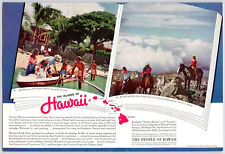 1937~The Islands Of Hawaii~Honaunau Beach~Travel Tourism~Vintage 30s Print Ad picture