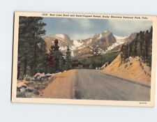 Postcard Bear Lake Road & Snow-Capped Range Rocky Mountain National Park CO USA picture