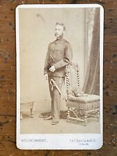 CDV of British Infantry Officer Dublin Ireland William Lawrence picture