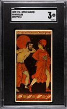 1899 Stollwerck Chocolates Album HERCULES Trade Card SGC 3 picture