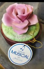 pink Flower musical box decor picture