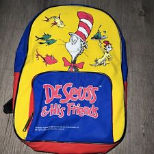 Dr. Seuss & His Friends Cat in the Hat Vintage 1997 Mini Backpack Book Bag picture