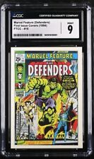 1984 MARVEL FTCC FIRST ISSUE COVERS DEFENDERS HULK #18 CGC/CSG 9 POP 3, 0 HIGHER picture
