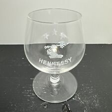Vintage Hennessy Cognac Crystal Mini Snifter 3 Star Etched Logo  picture