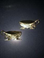 Vintage HOMCO Ladies Home Interiors Brass Teacups Wall Decor picture