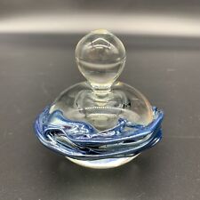 VTG Signed Lotton Art Glass Perfume Bottle 2006 picture