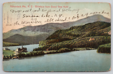 Adirondack Mountains NY White Face from Grandview Hotel  1908 Divided Postcard picture
