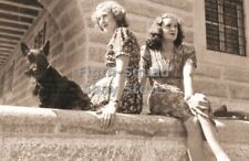 WW2 Picture Photo Eva Braun with her sister 5937 picture