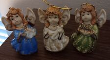 Vintage Angel Ornaments Set Of 3 picture