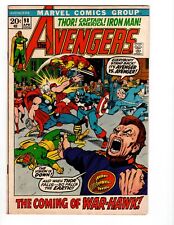 Avengers #98 - 1972 - Key Issue Clint Barton becomes Hawkeye - Fine + 6.5 picture
