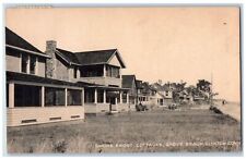 c1950 Shore Front Cottages Grove Beach Ground Clinton Conn. CT Vintage Postcard picture