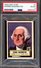 1952 Topps Look n See #9 George Washington PSA 4 picture