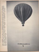 1981 AP Wire Photo - Glider Released from Hot Air Balloon -ALL NAMES IN LISTING picture