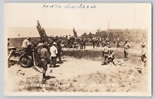 RPPC Postcard 1930 Firing Point Fort Ontario Oswego NY Army Military Photo picture