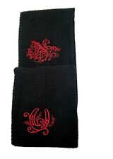 Western Horse Shoe Kitchen Towel House Decor Black Red picture