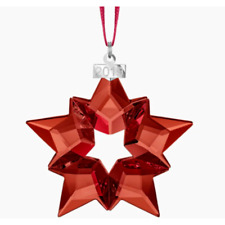 SWAROVSKI 2019 holiday ornament Christmas Large Star Red Ornament picture