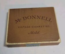 McDonnell Vintage Mild Cigarettes Empty Box picture