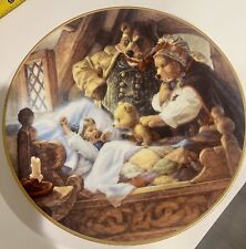 Goldilocks & the Three Bears Vintage Plate 1991 Knowles China Limited Edition  picture