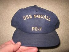 Cold War era rare USN US Navy Cap PC-7 USS Squall Cyclone Patrol Made in USA  picture