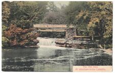 c1909 The Old Dam at Windham in-the Catskills New York Vintage NY Postcard picture