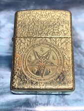 ZIPPO LIGHTER RARE ZIPPO KING OF HELL  5-SIDE ZIPPO picture
