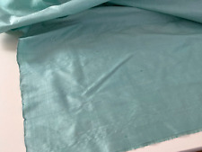 Vintage New Hand Woven Thai Silk Yardage in Turquoise 39